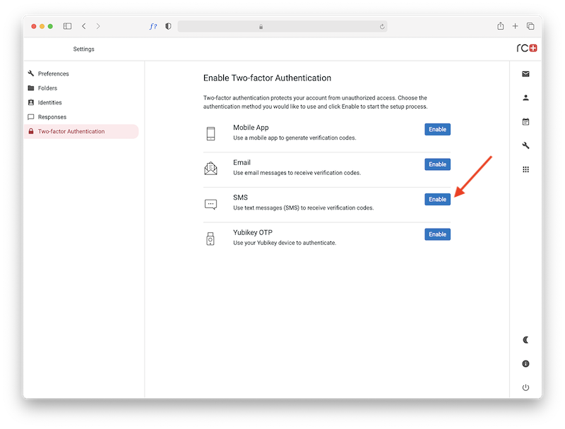 SMS & Email Login