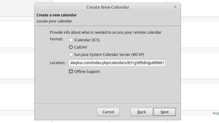 caldav problems mac os 10.15 thunderbird